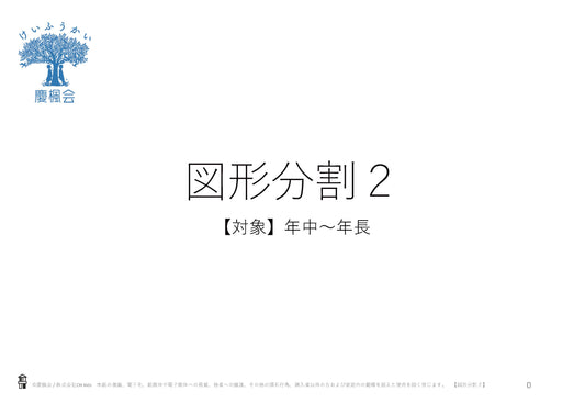 *小受教材_B-14_図形分割2(難問)*ダウンロード教材