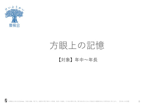 *小受教材_B-03_方眼上の記憶(難問)*ダウンロード教材